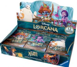 CARTE DISNEY LORCANA - LA MER AZURITE - BOOSTER ASST